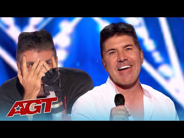 When Simon Cowell Stopped Judging And Started Singing On AGT!
